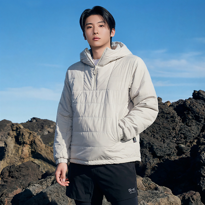 XWMPJ01J3 RX Windproof Padded Anorak Top