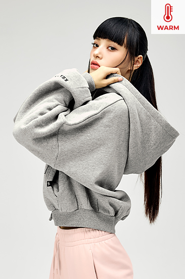 XA5127N Napping Hood Zip up TOP