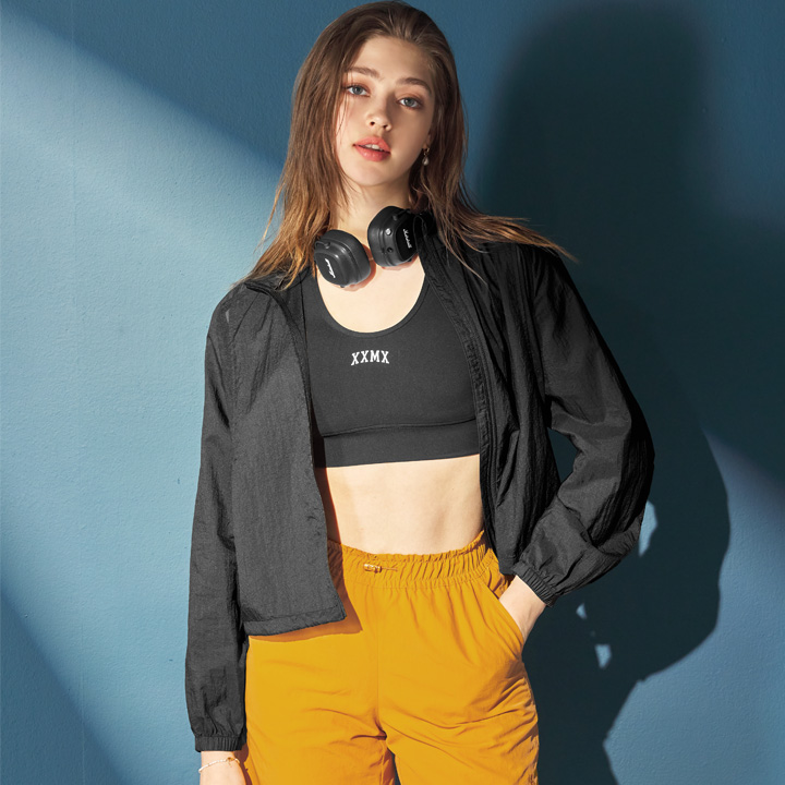 XA5469H Mesh Winderbeaker Black Top