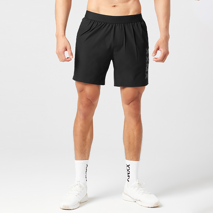 XMMSH01H2 Stretch Training Shorts Black Bottom