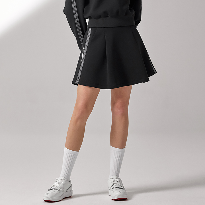 XFK3RK1208 Line Point Soft Skirt BOTTOM