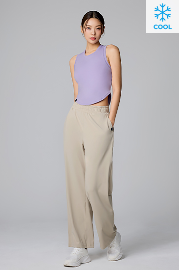 XTFTP08J2 Medium Feather Cooling Wide Pants BOTTOM