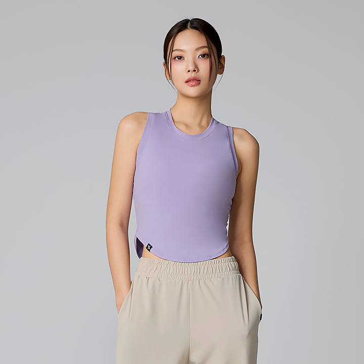 XT4354G Round Sleeveless Top