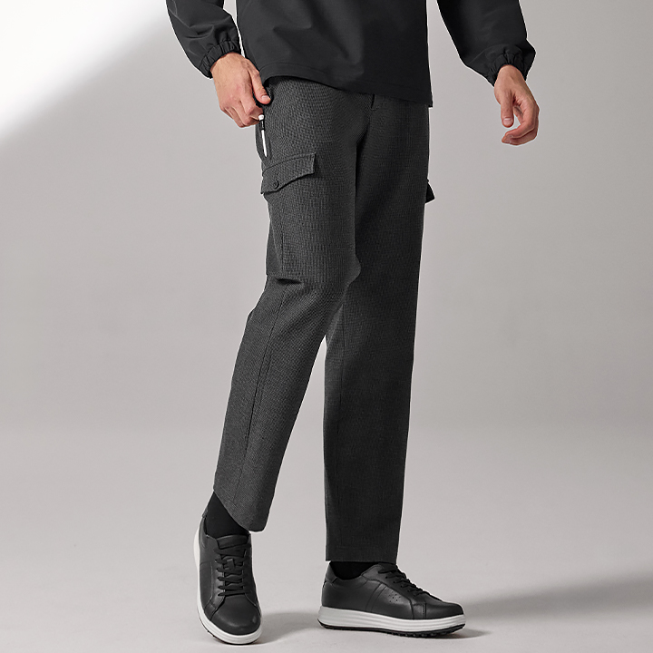 XMK3PP1203 Check Napping Tapered Pants BOTTOM