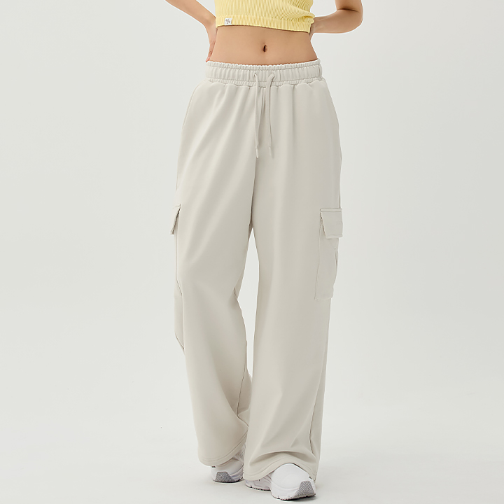 XFL1PT1106 Lazy Mood Cargo Wide Pants