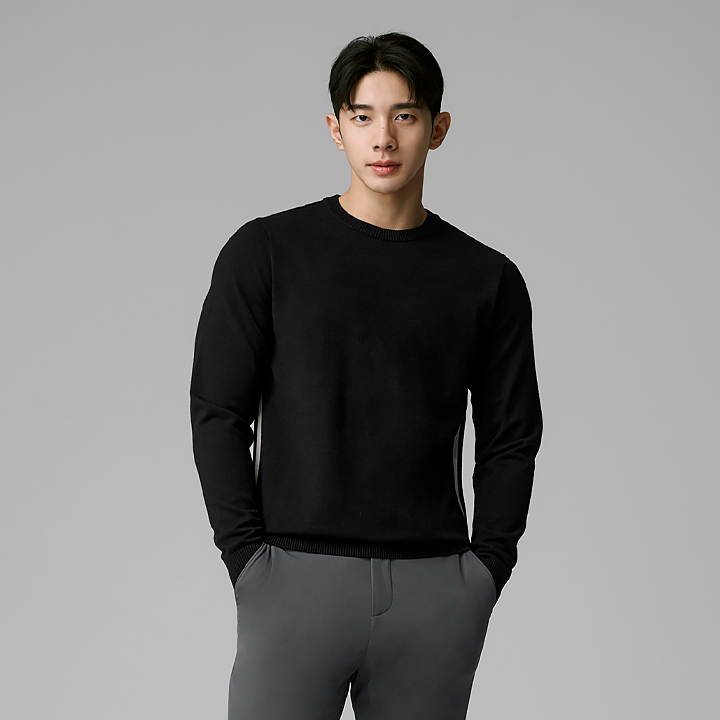 XTMKT02J3 URBAN Men's Stripe Knit TOP