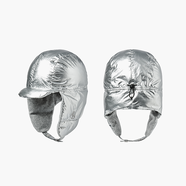 XUK4AC1704 Glossy Padding Ear flap cap Etc 