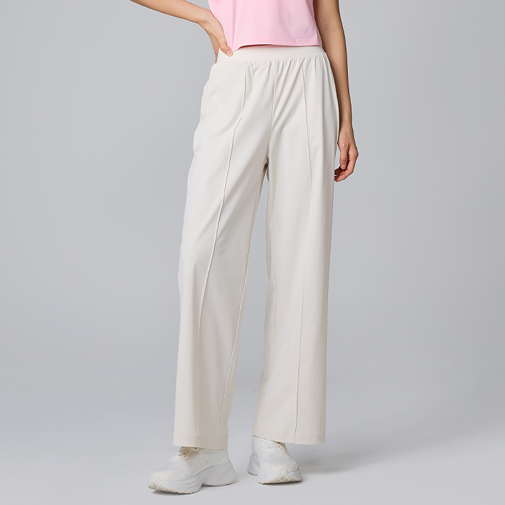 XTFTP01J1_XTFTP06J1 트리코트 핀턱 와이드 팬츠 Bottom