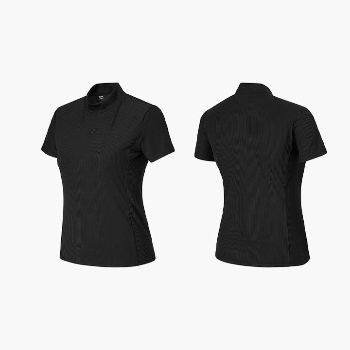 XGFST04J2 short sleeve top black