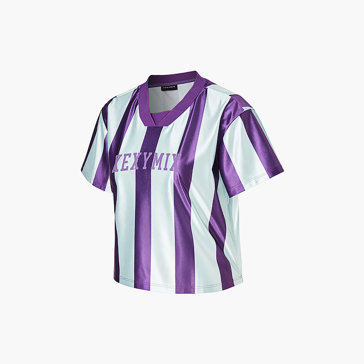 XTFST01J3 Colorblock Jersey Short Top