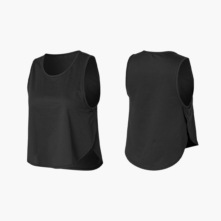 XTFSL02J2 Ecodex Crop Cover-Up Sleeveless Top