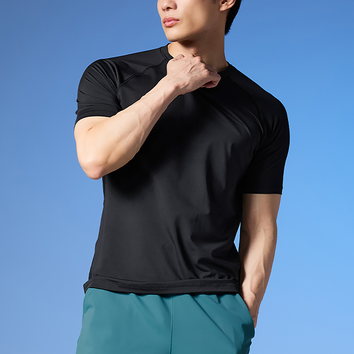 XML2TS1004 Ice Scent Men's Muscle Fit Short Top