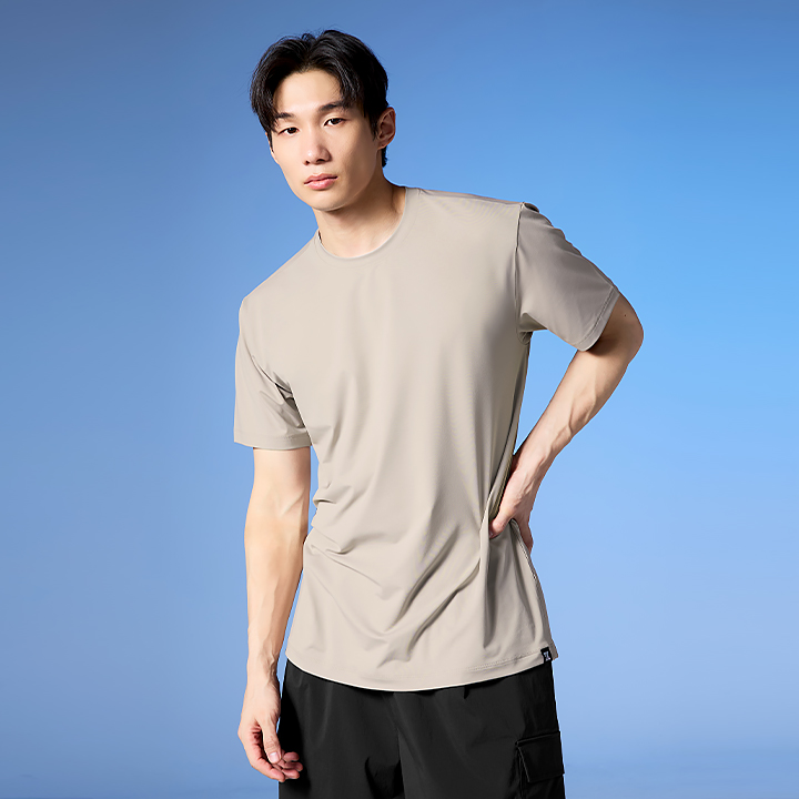 XML2TS1005 Ice Scent Men's Loose Fit Short Top