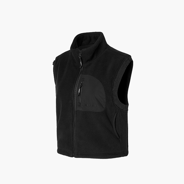 XTFVT01J3 Woven Patch Fleece Vest Top