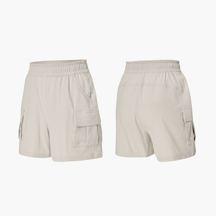 XTFSH03J2 light stretch women's cargo shorts bottom