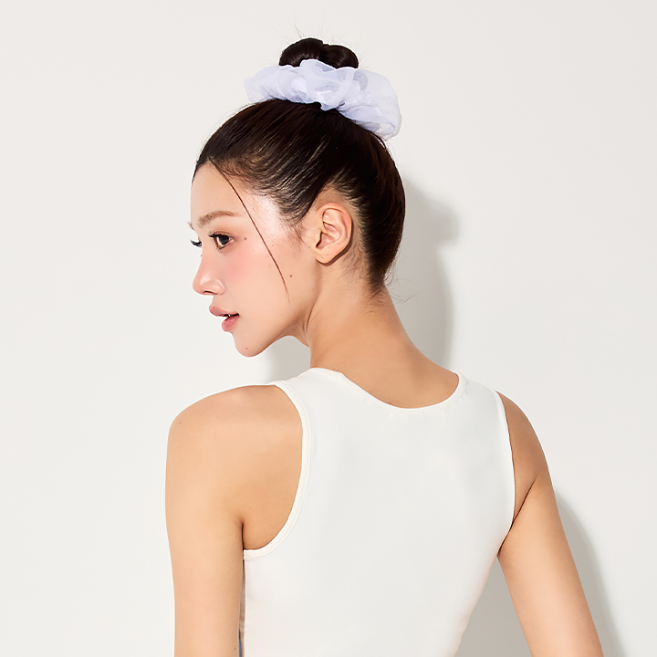 XFL5AH1601 Organza Scrunchie etc.