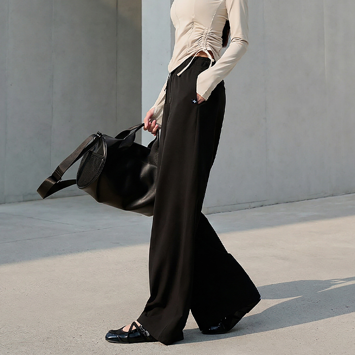 XFL1PT1115 Soft Modal Wide Pants Bottom