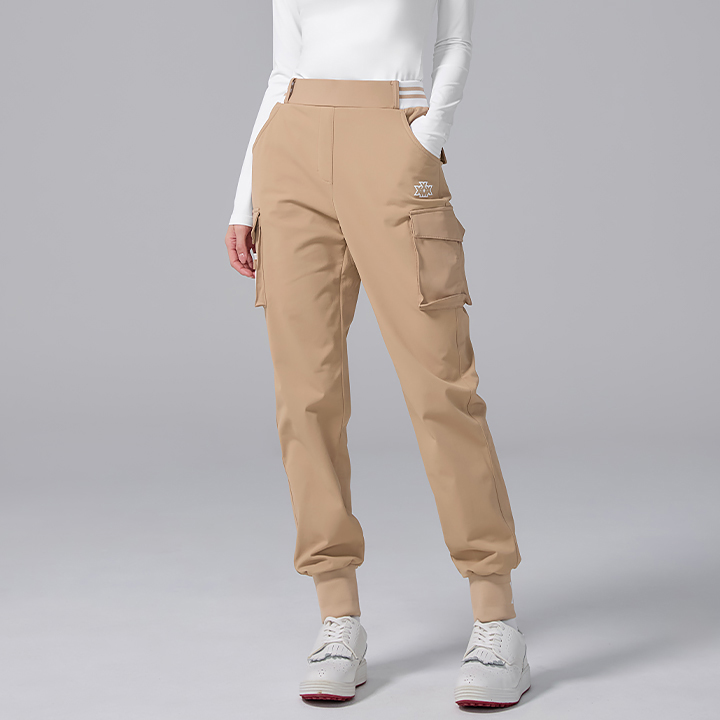 XGFTP01H3 Logo Banding Cargo Napping Jogger Pants Bottom