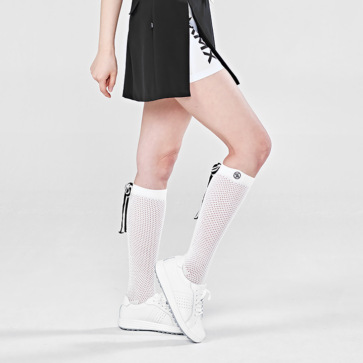 XGFNS02J0 Non-slip bowknot net Knee Socks Etc