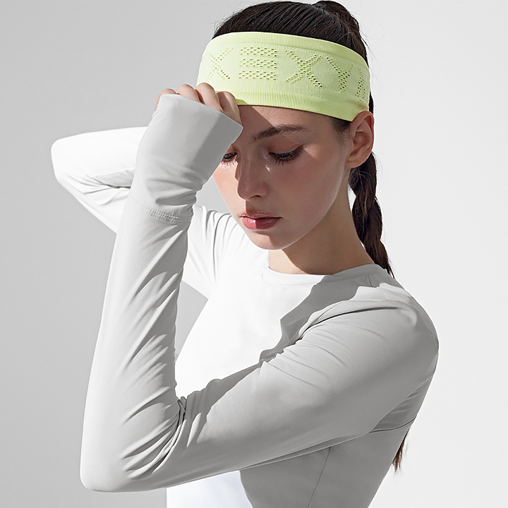 XUK5AZ1606 RX Logo Mesh Headband etc