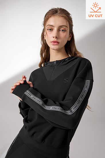 XFK3TL1201 line key point Soft Anorak TOP