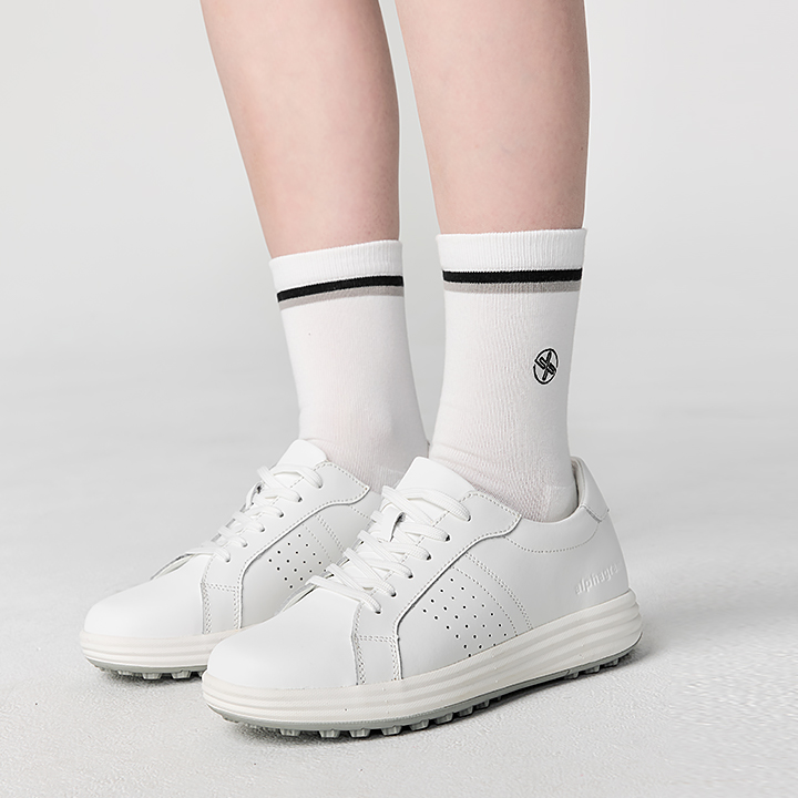 XUL5AM1707 Field Double Line Crew Socks ETC