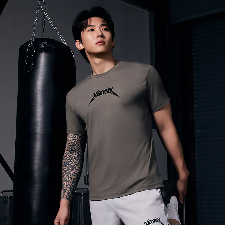 [DEXPICK] XML2TS1013 NX Men's Ice Feather Short sleeve top