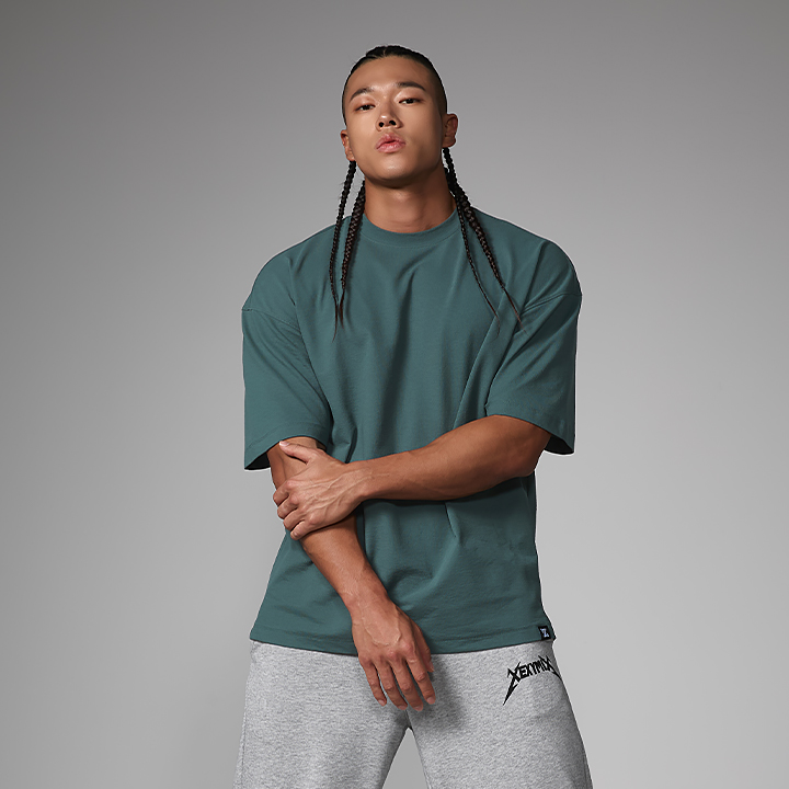 XML2TS1101 NX Men's Heavy Cotton Overfit Short sleeve TOP