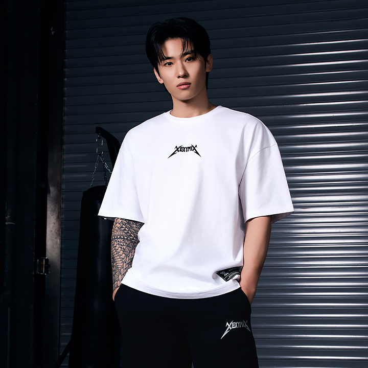 [DEXPICK] XML2TS1107 NX Men's Logo Overfit Short sleeve top