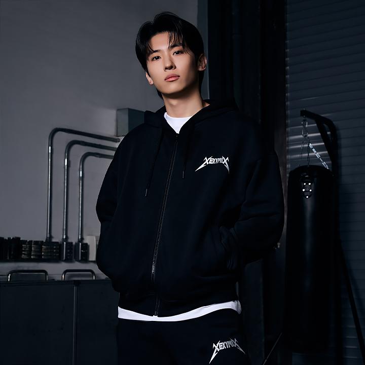 [DEXPICK] XML1TC1106 NX Men's Sporty Sweat Hood Zip-up top