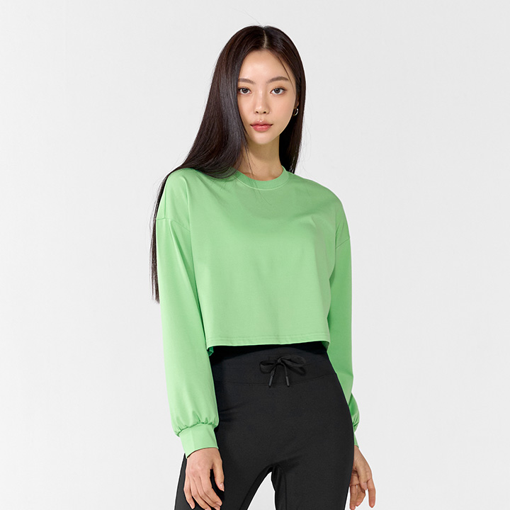 XWFLT02H3 Cream Green Top