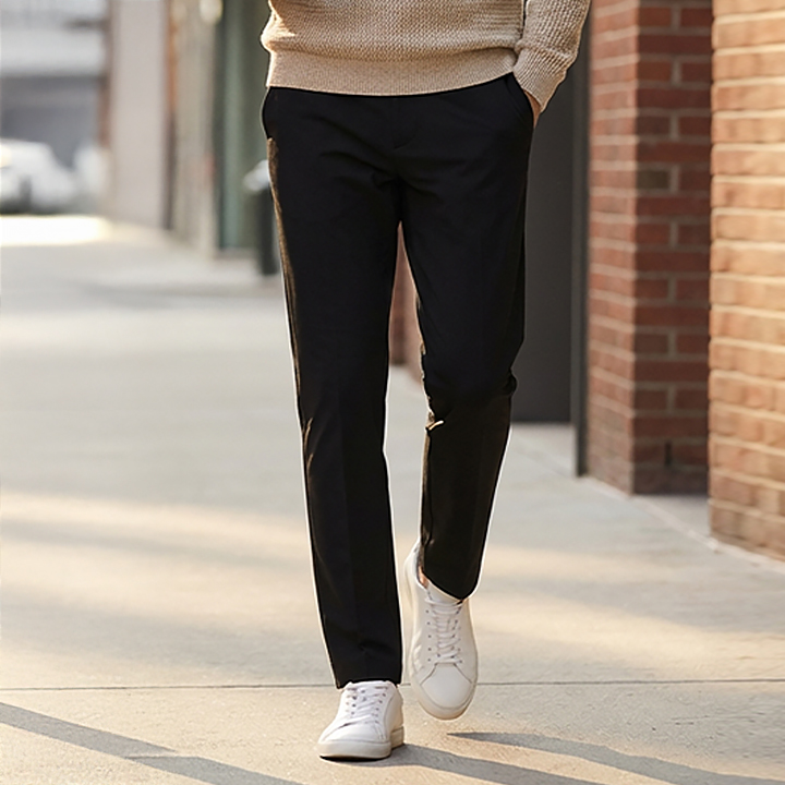 XMMSS02J1 Magic Banding Men's Twill Slacks 9.1&9.6 Bottom