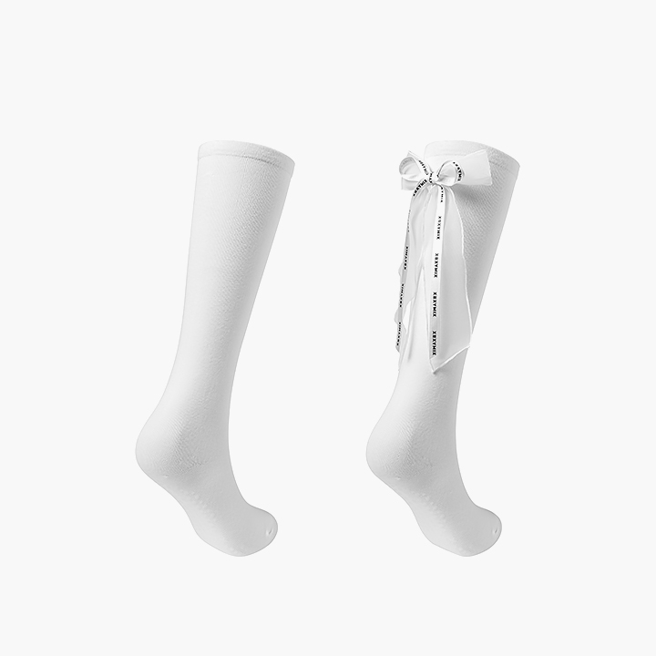 XFK3AL1703 Non-slip bowknot knee socks ETC