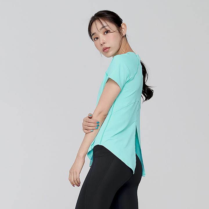 XA5224T Biscay Mint Top