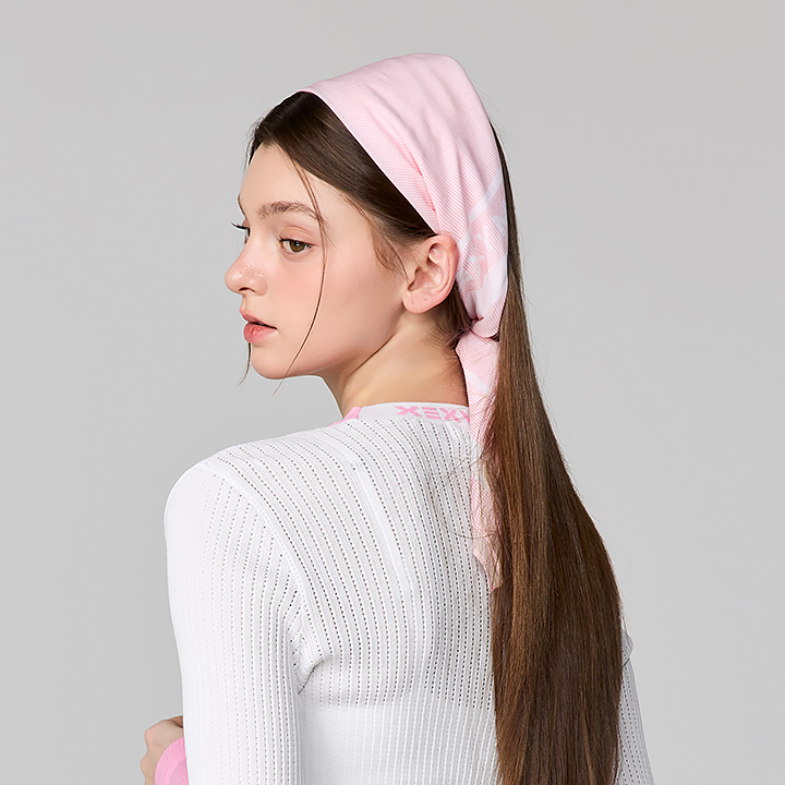 XUL5AZ1708 Striped Bandana Scarf ETC