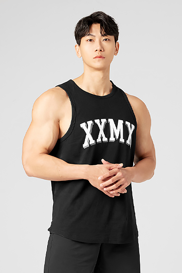 XT2217G Pure Cotton Arch Logo Sleeveless Top