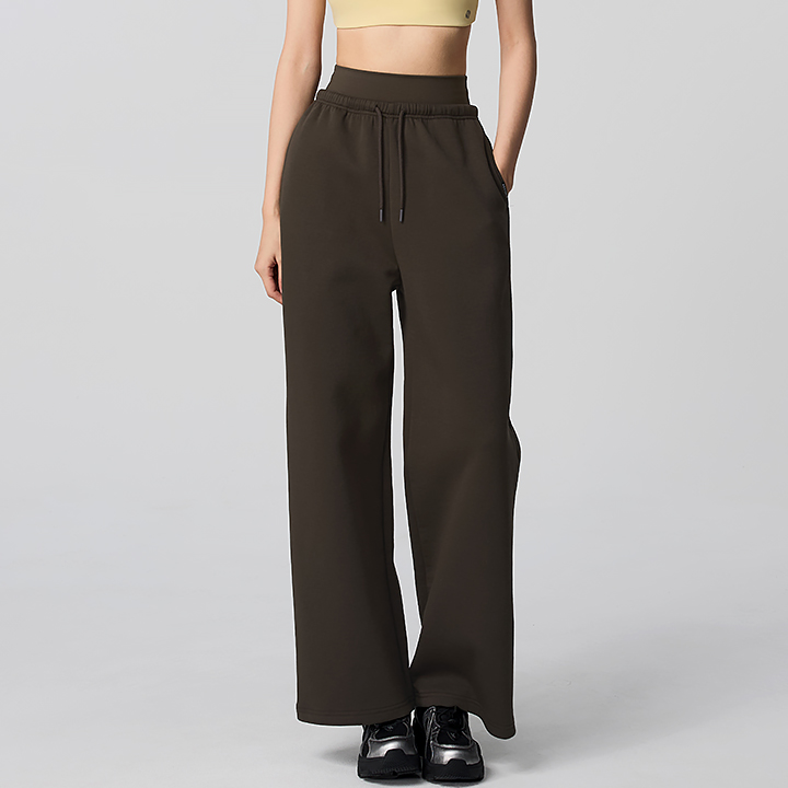 XFK3PT1102 Soft Tension Layered Wide Pants BOTTOM