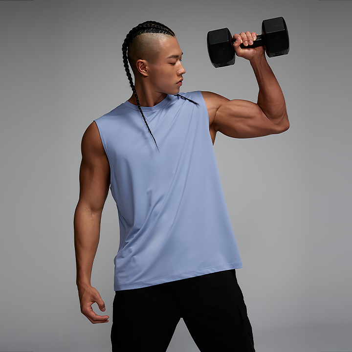 XML2TE1011 Icescent Men's Loose Fit Sleeveless Top