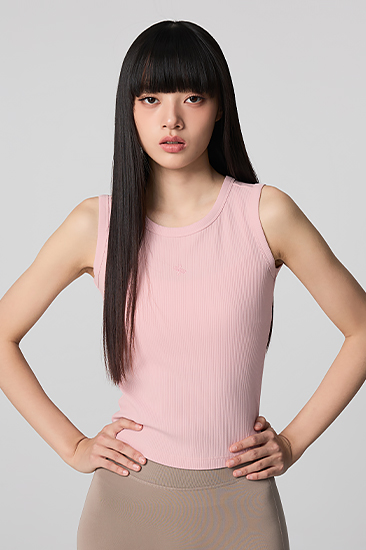 XFL2TE1115 Soft Rib Sleeveless Top