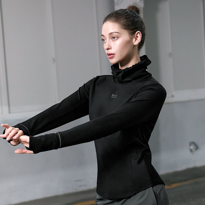 XWFLT04J3 RX Women's Fresh Warm Full-Cover Long Sleeve Top