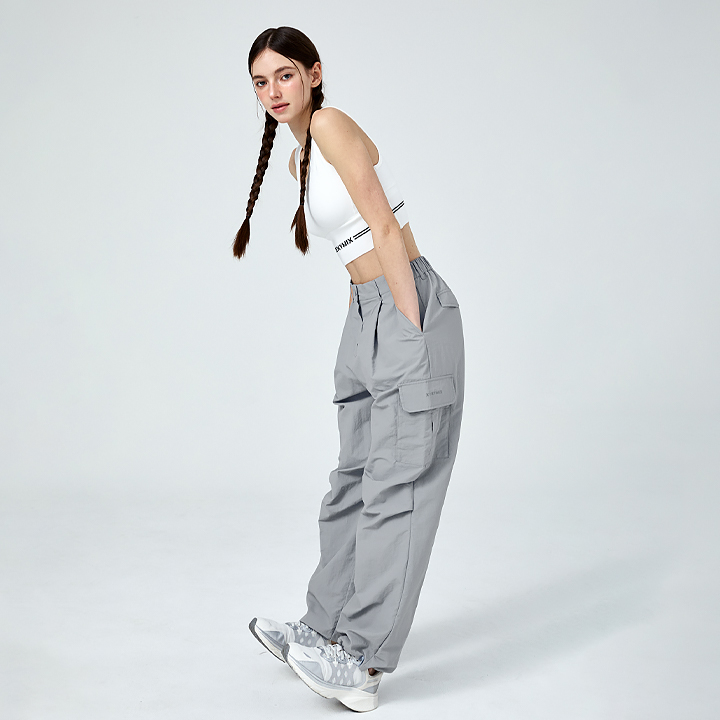 XFK1PP1103 Wide Pants Air Gray BOTTOM