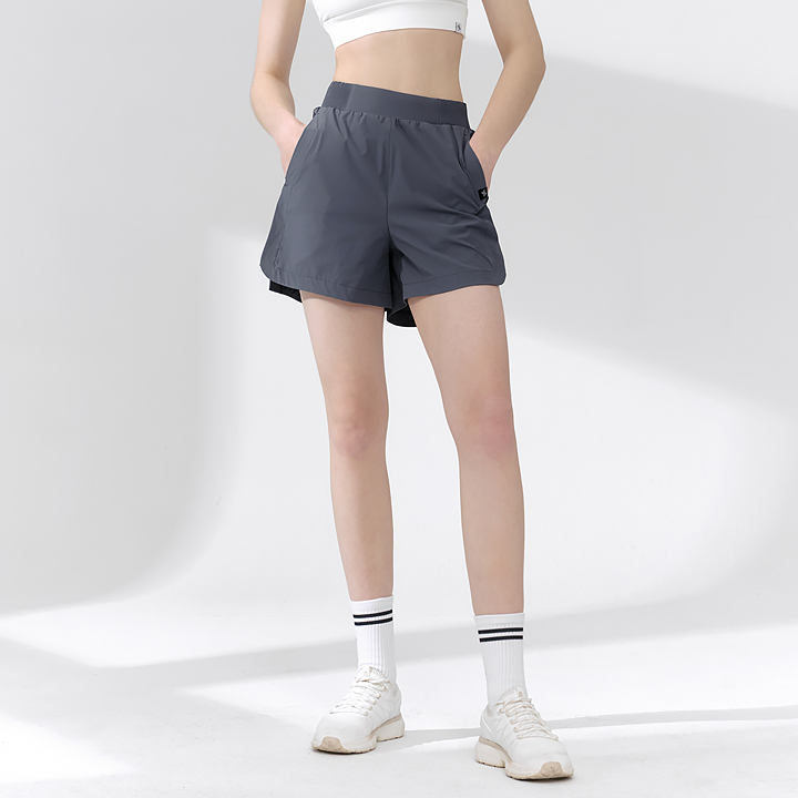 XFK2PS1107 All Day Comfort Banding Shorts Ultimate Gray BOTTOM