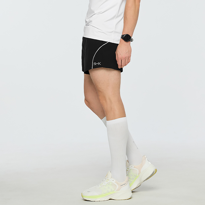 XML2PS1008 RX Men's Reflective Piping 2-in-1 Shorts BOTTOM