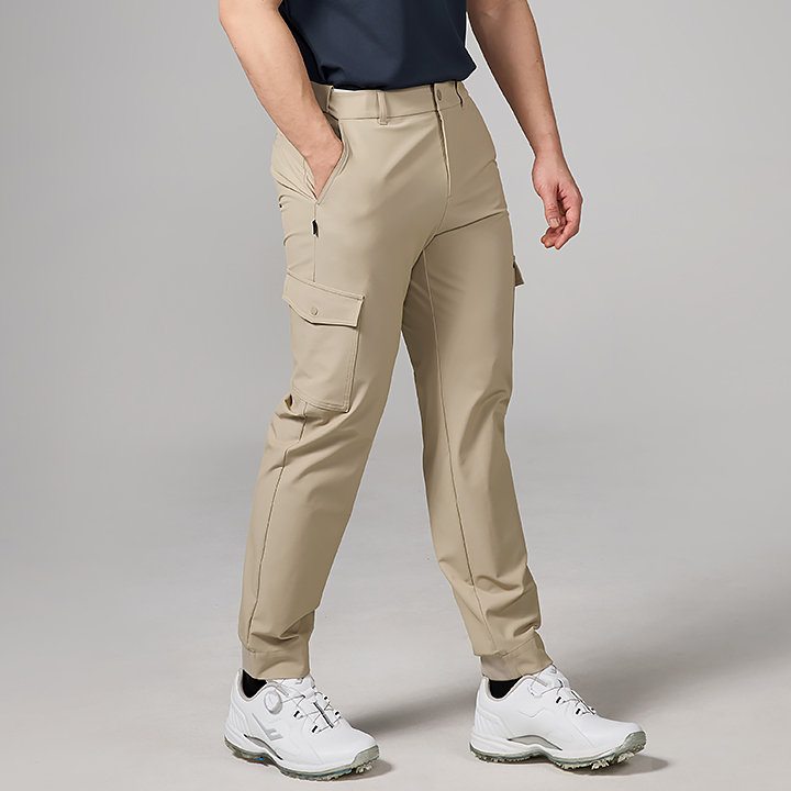 XML1DP1201 Magic Banding Denim-like Men's Jogger Pants BOTTOM