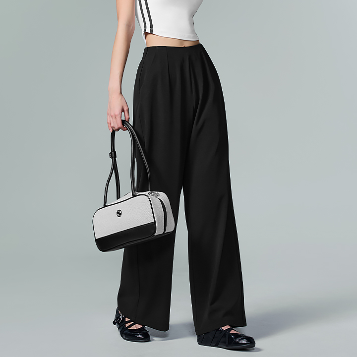 XFL1PP1110 Modern Stretch Wide Slacks bottom