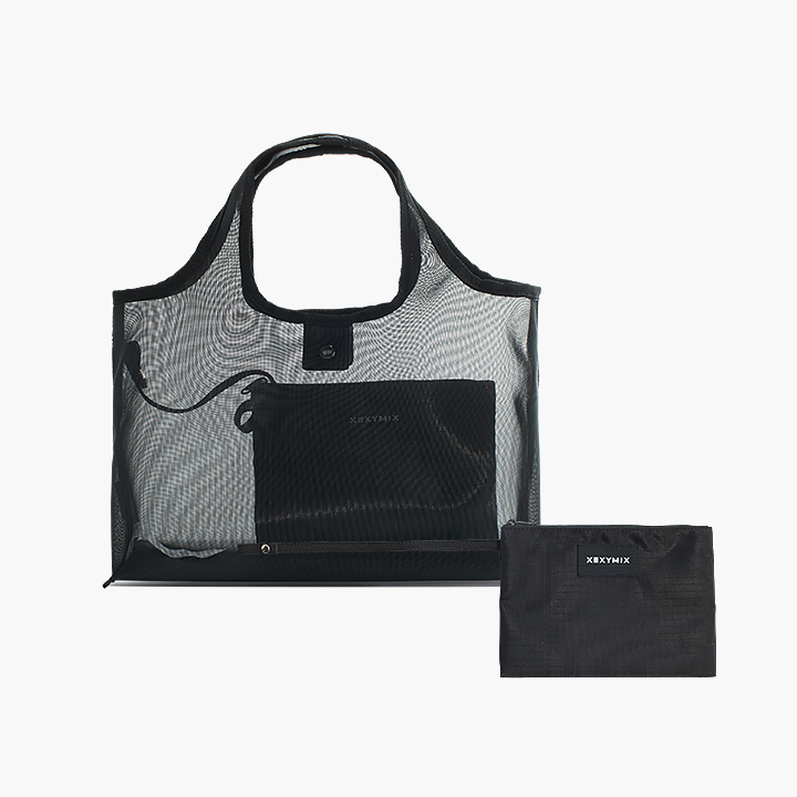 XUL2AB1604 Square Mesh Tote Bag ETC