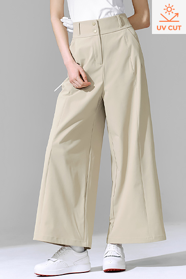 XFK1PP1203 High-waist Flare Wide Pants Bottom