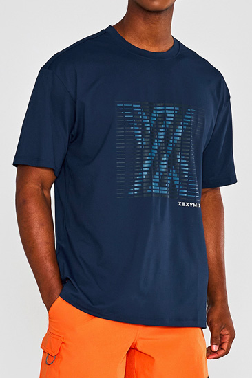 XT2115F Skull Middle Navy Top
