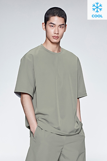 XMMST08J2 Comfort Cooling Woven Short Top