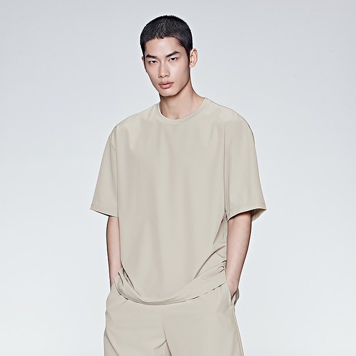 XMMST08J2 Comfort Cooling Woven Short Top